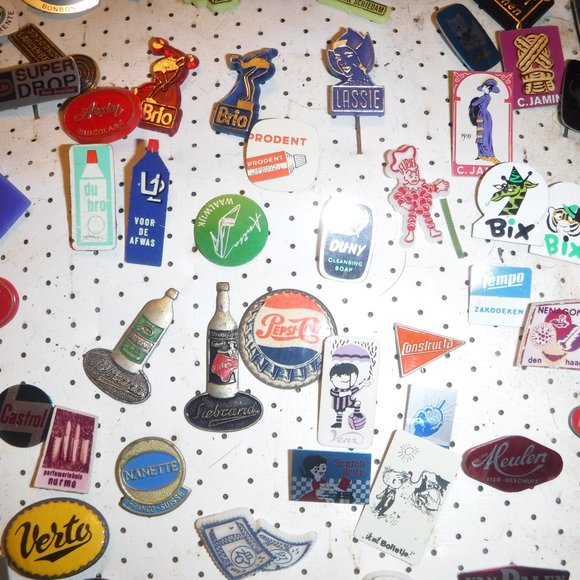 150 European hat pins / lapel pins, collection - Picture 3 of 9